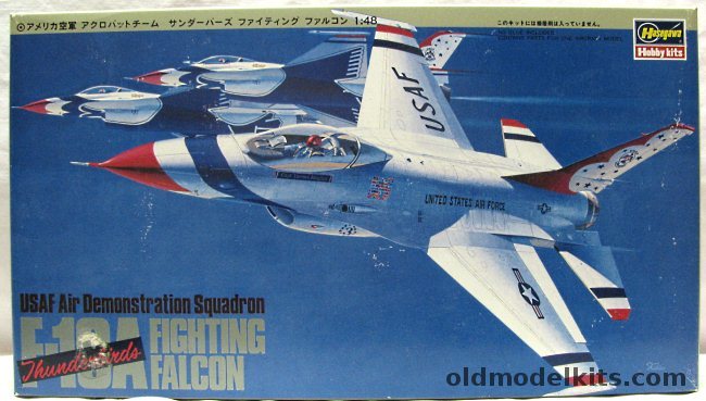 Hasegawa 1/48 F-16A Fighting Falcon Thunderbirds, V2 plastic model kit